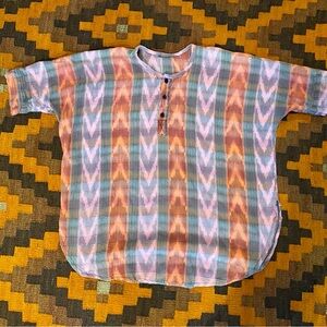 Vintage Parisian Short Sleeve Shirt